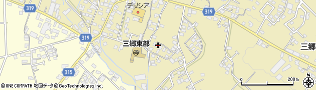 長野県安曇野市三郷明盛1054周辺の地図