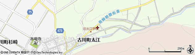 岐阜県飛騨市古川町太江3008周辺の地図