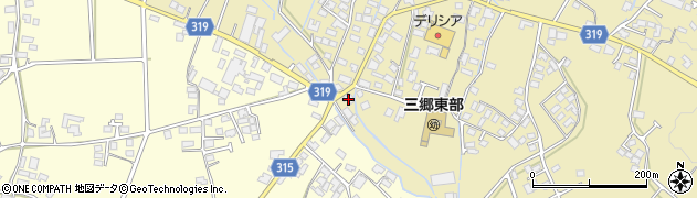 長野県安曇野市三郷明盛1102周辺の地図