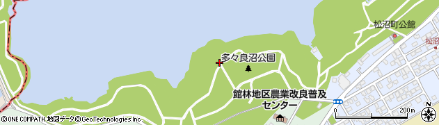 群馬県館林市成島町1541周辺の地図