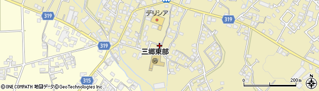 長野県安曇野市三郷明盛1087周辺の地図
