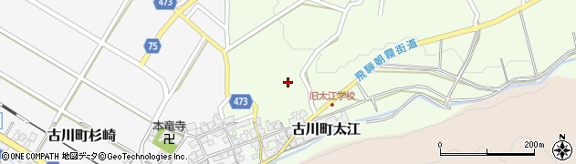岐阜県飛騨市古川町太江3144周辺の地図
