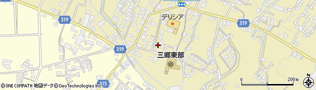 長野県安曇野市三郷明盛1108周辺の地図
