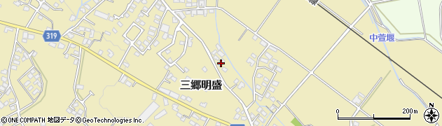 長野県安曇野市三郷明盛1149-1周辺の地図