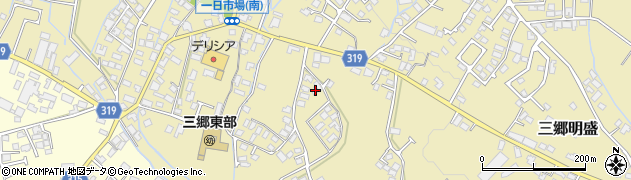 長野県安曇野市三郷明盛1035周辺の地図