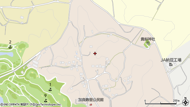 〒315-0114 茨城県石岡市嘉良寿理の地図