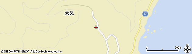 島根県隠岐郡隠岐の島町大久上平市周辺の地図