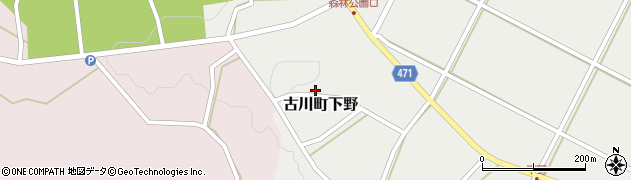 岐阜県飛騨市古川町下野5周辺の地図