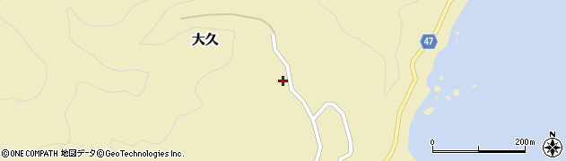 島根県隠岐の島町（隠岐郡）大久（上平市）周辺の地図