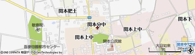 関城郵便局周辺の地図