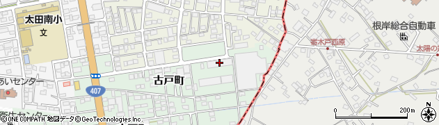 黒田興業株式会社　太田支店周辺の地図