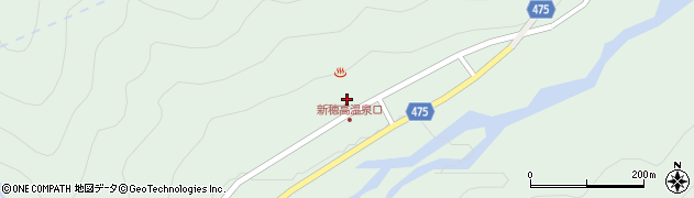 奥飛騨新穂高温泉　宝岳館周辺の地図
