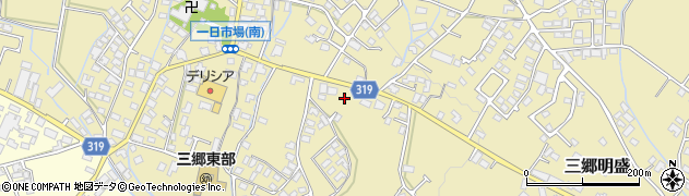 長野県安曇野市三郷明盛1038周辺の地図