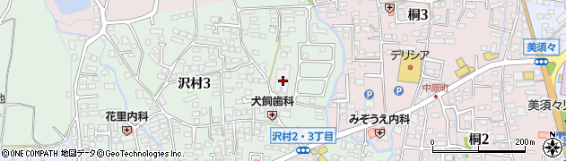 地域密着型介護老人福祉施設ハーモニー沢村周辺の地図