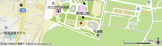 駒場公園佐久創造館周辺の地図