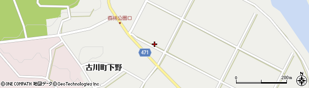 岐阜県飛騨市古川町下野763周辺の地図