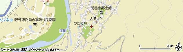 岐阜県大野郡白川村荻町568周辺の地図