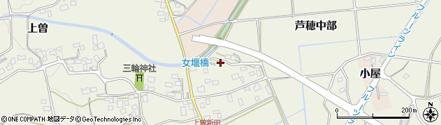茨城県石岡市上曽2529周辺の地図