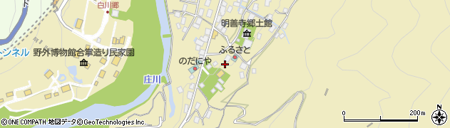 岐阜県大野郡白川村荻町568-2周辺の地図