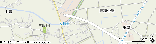 茨城県石岡市上曽1651周辺の地図