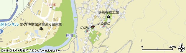 岐阜県大野郡白川村荻町61-1周辺の地図