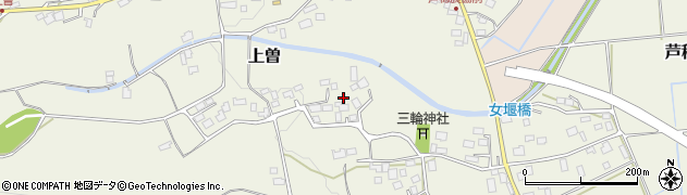 茨城県石岡市上曽1727周辺の地図