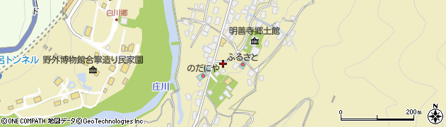 岐阜県大野郡白川村荻町61-2周辺の地図