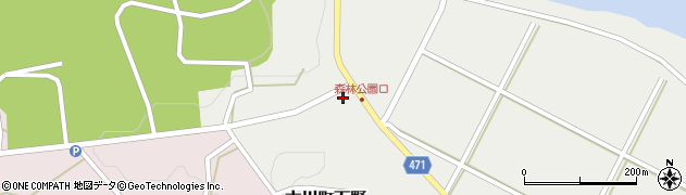 岐阜県飛騨市古川町下野830周辺の地図