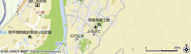 岐阜県大野郡白川村荻町678周辺の地図