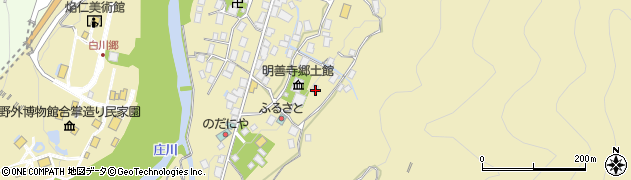 岐阜県大野郡白川村荻町676周辺の地図