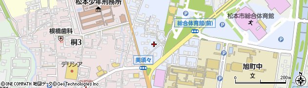 松本保護会更生保護施設みすず寮周辺の地図