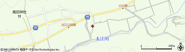 岐阜県飛騨市古川町太江2405周辺の地図