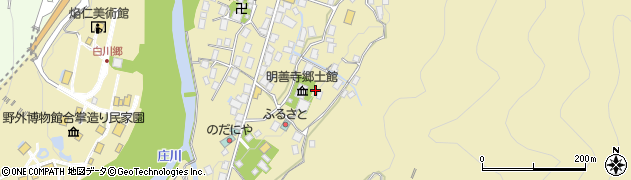 岐阜県大野郡白川村荻町681周辺の地図