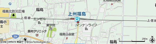 福島駅周辺の地図