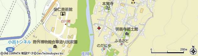 岐阜県大野郡白川村荻町462周辺の地図