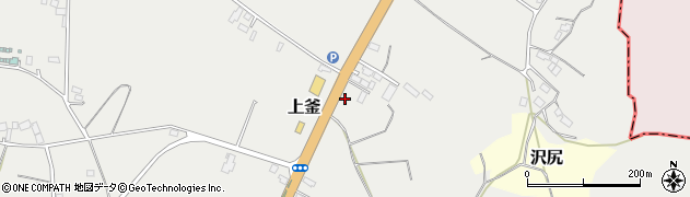 セブンイレブン鉾田上釜店周辺の地図