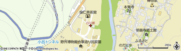 白川郷(高山)周辺の地図