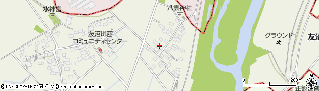 栃木県下都賀郡野木町友沼1838周辺の地図
