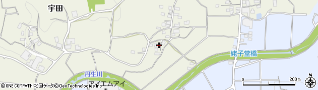 群馬県富岡市宇田804周辺の地図