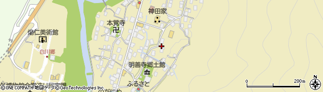 岐阜県大野郡白川村荻町803周辺の地図