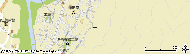 岐阜県大野郡白川村荻町844周辺の地図