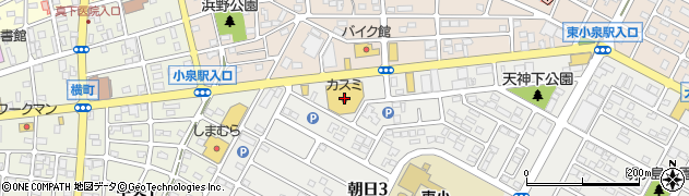 有限会社富士ドライ　カスミストアー店周辺の地図
