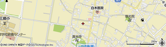 長野県安曇野市三郷明盛1665-2周辺の地図