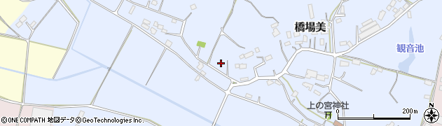茨城県小美玉市橋場美373周辺の地図