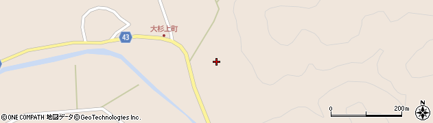 石川県小松市大杉町（ケ）周辺の地図