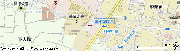 群馬県藤岡市篠塚72周辺の地図
