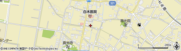 長野県安曇野市三郷明盛1619周辺の地図