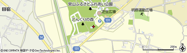 茨城県筑西市宮山500周辺の地図