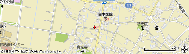 長野県安曇野市三郷明盛1670周辺の地図