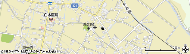 長野県安曇野市三郷明盛1364周辺の地図